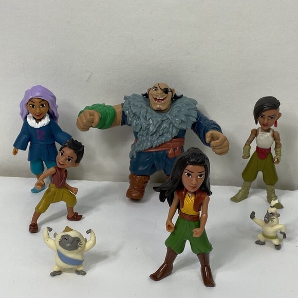 Other - Hasbro Raya And The Last Dragon Kumandra Story Play Set Figures Cake Topper